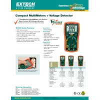 Extech EX330 Compact Digital Multimeter - Datasheet