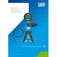 Sika P4 Pressure Pump - Datasheet