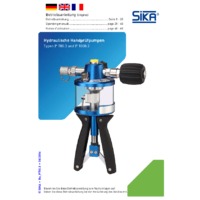 Sika P700.3 Pressure Pump - User Manual