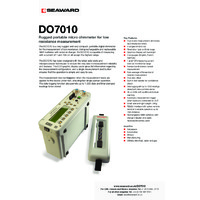 Seaward Cropico DO7010 Low Resistance Ohmmeter - Datasheet