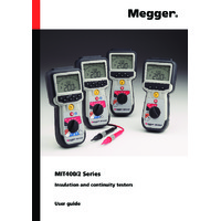 Megger MIT2500 Insulation Tester - User Manual