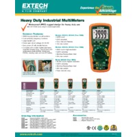 Extech EX530 Multimeter - Datasheet