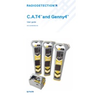 Radiodetection gCAT4 and gCAT4 Plus Cable Avoidance Tools - User Manual