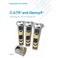 Radiodetection gCAT4 and gCAT4 Plus Cable Avoidance Tools - Datasheet
