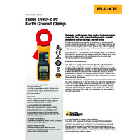 Fluke 1630-2 FC Earth Clamp Meter - Datasheet (1)