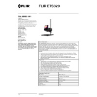 FLIR ETS320 Thermal Camera - Spec Sheet