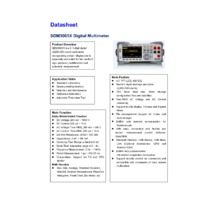 Siglent SDM3065X Bench Digital Multimeter - Datasheet