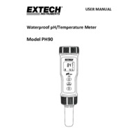 Extech PH90 pH Meter - User Manual