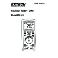 Extech MG320 Insulation Tester - User Manual