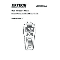 Extech MO55 Moisture Meter - User Manual