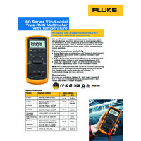 Fluke 83V Industrial Digital Multimeter Datasheet