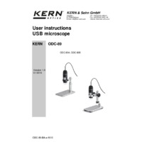 Kern ODC Microscope - User Manual
