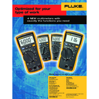 Fluke 114 Electrical Multimeter - Datasheet