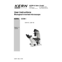 Kern OCM Inverted Microscope - User Manual