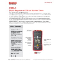 Amprobe PRM-6 Phase Rotation and Motor Tester