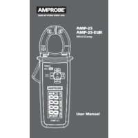 Amprobe AMP-25 Mini Clamp Meter - User Manual
