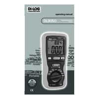 DL9050N Digital Insulation and Continuity Tester - User Manual