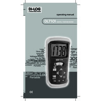 DiLog DL7101 Digital Thermometer - User Manual