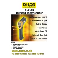 DiLog DL7105 Infrared Thermometer - Datasheet