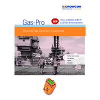 Crowcon Gas Pro IR Detector - Datasheet
