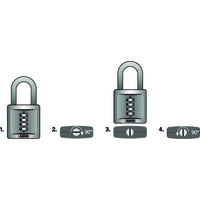 ABUS 158 Combination Lock - Operating Instructions