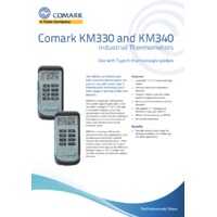 Comark KM330 - 40 Industrial Thermometer - Datasheet