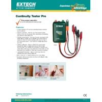 Extech Instruments Extech CT20 Remote and Local Continuity Tester for sale online