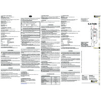Chauvin Arnoux CA745N Digital Voltage Tester - User Manual