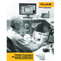 Fluke 7526A Precision Process Calibrator - Extended Specifications