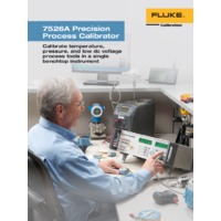 Fluke 7526A Precision Process Calibrator - Brochure Page