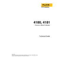Fluke 418X Infrared Calibrators - User Manual