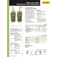 Fluke 1523-4 1-2-Channel Handheld Thermometer - Product Page