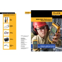 Fluke 1523-4 1-2-Channel Handheld Thermometer - Brochure