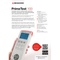 5th Edition / UK PT100 Accessories *NEW* Seaward PrimeTest 100 PAT Tester 