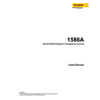 Fluke 1586A Super DAQ - User Manual
