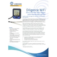 Comark RF312DUALPLUS High Accuracy Wi-FI Data Logger with Large LCD - Datasheet