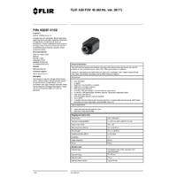 FLIR A35 Thermal Imaging Camera -  FOV 45 (60Hz ver. 2017) - Datasheet