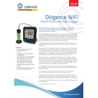 Comark RF312Glycol Diligence Wi-Fi Glycol Simulant Data Logger - Datasheet