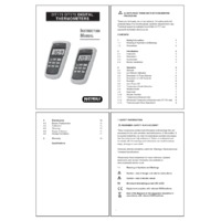 Martindale DT173 and DT175 Dual Input Thermometer - Instruction Manual