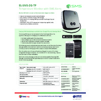 FilesThruTheAir EL-SMS-2G-TP EasyLog Temperature Monitors with SMS Alerts - Standard Accuracy - Datasheet