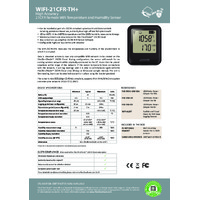 FilesThruTheAir EL-WIFI-21CFR-TH+ Temperature & Humidity Data Loggers - High Accuracy - Datasheet