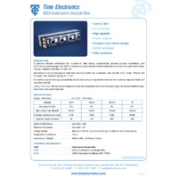 Time Electronics Inductance Box (1mH - 10H)
