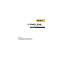 Fluke 62 MAX+ Handheld Infrared Laser Thermometer - User Manual