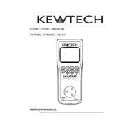 Kewtech EZYPAT-PLUS PAT Tester - User Manual