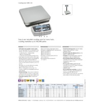 Kern CDS Industrial Counting Scales - Datasheet