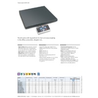 Kern EOE Portable Parcel Scales - Datasheet
