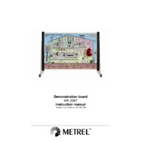Metrel MA 2067 Full Low-Voltage Installation Demonstration Board - Instruction Manual
