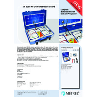 Metrel MI 3088 PhotoVoltaic Demonstration Board - Datasheet