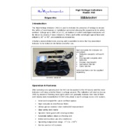 Metrohm HVI-F0357A High Voltage Indicator Kit