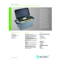 Metrel MI3295 Step Contact Voltage Measuring System - Datasheet
